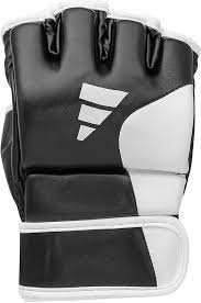 Rękawice MMA adidas Speed Tilt G250 S - Czarno-Białe