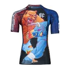 Rashguard Dziecięcy Extreme Hobby - Sportowa Koszulka do MMA i Boksu