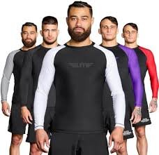 Elite Sports Męski Rash Guard BJJ No GI