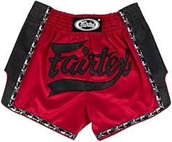 Muay Thai Spodenki Bokserskie Fairtex - Wąski Krój