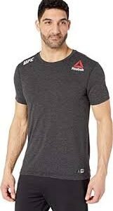 Reebok Męski UFC Fight Night Autentyczny T-Shirt Krótki rękaw