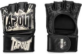 Tapout MMA Pro Fight - Skórzane Rękawice MMA (1 Para)